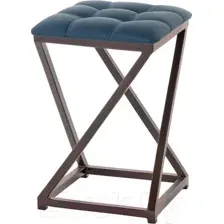Табурет AMC Comfort 8К2.13 (кожзам атлантик/коричневый)