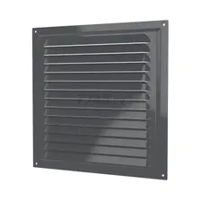 Решетка вентиляционная ЭРА 250х250 серая (2525МЭ Gray)