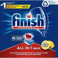 Таблетки для посудомоечной машины Finish Powerball All in 1 Max 45 шт