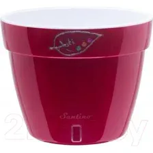 Вазон Santino Asti / AST25RP/WHT двойной (красный/белый)