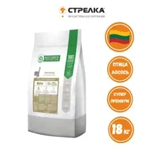 Сухой корм Nature's Protection Sterilised с домашней птицей и лососем, 18 кг