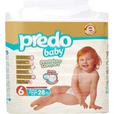 Подгузники Predo Baby № 6 (15+ кг) 28шт