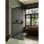 Душевая стенка MaybahGlass 99x195 MGD-1461-6у (графитовое стекло/черный)