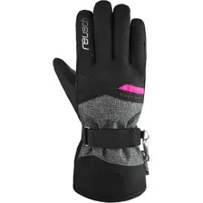 Горнолыжные перчатки Reusch Helena R-TEX XT 6331213-7771 (р-р 6.5, Blck/Blck Melang/Pink Glo)