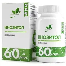 Витамин NaturalSupp Инозитол (Inositol), 60 капсул