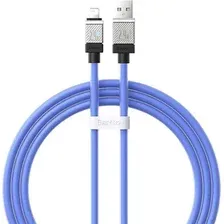 Кабель Baseus CoolPlay Series Fast Charging Data Cable 2.4A USB Type-A - Lightning (1 м, синий)