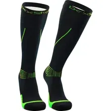 Носки DexShell Mudder DS635HVYS (черный/желтый)