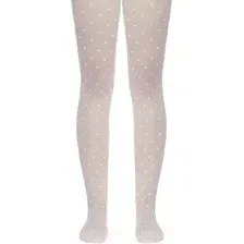 Колготки Conte Elegant Сердечки Anabel 16С-46СП (р. 104-110, bianco)