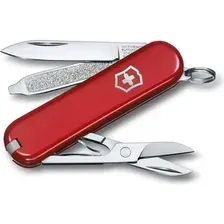 Нож швейцарский Victorinox Classic SD Colors Style Icon / 0.6223.G (красный)