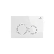 Кнопка для инсталляции Roxen Santi 410260W (белый)
