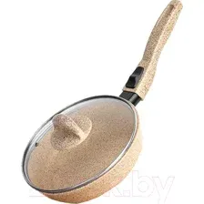 Сковорода Elan Gallery Гармония вкуса 121135 (медовый гранит)