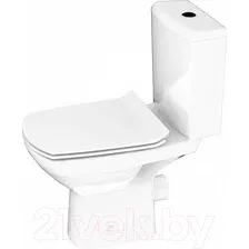Унитаз напольный Cersanit Carina New Clean On 011 (S-KO-CAR011-3/5-COn-S-DL-w)