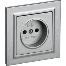 Розетка IEK Brite BR-R10-10-K47-F