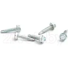Саморез ЕКТ С прессшайбой Printech 4.2х16 сверло / CV010252 (10000шт, оцинкованный)