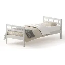 Кровать Домаклево Лето 80x190+Н4+Н4 (белый)
