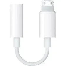 Адаптер BINGO 3.5mm 4pin на Lightning (белый)