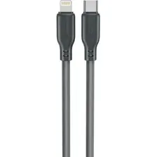 Кабель Atomic Elgato Usb-C -Lightning Pd 27w 30.382 (1.5м, серый)