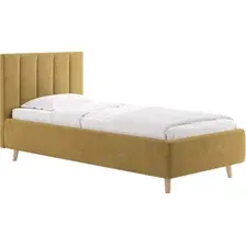 Кровать Сонум Alma 90x200 (эвита горчичный)