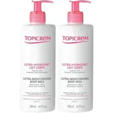 Молочко для тела Topicrem Ультра-Увлажняющее, 2x500 мл