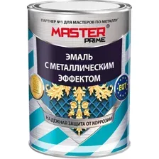 Эмаль Farbitex Профи Master с металлическим эффектом 2 л (синий)