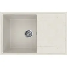 Кухонная мойка Practik PR-M 735-001 (белый камень)