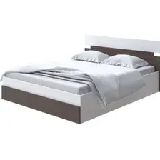 Кровать PROxSON Milton с ПМ 180x190 (белый/ясень шимо темный)