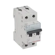 Автоматический выключатель LEGRAND TX3 2P 50A С 10кA (403935)