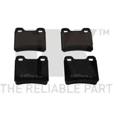 Тормозные колодки дисковые задняя ось NK 223608
