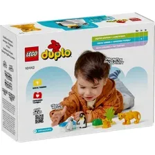 Конструктор LEGO Duplo Семейства диких животных: Пингвины и Львы 10442