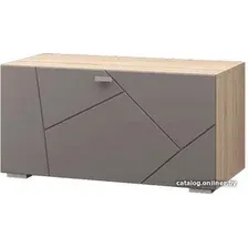 Тумба MLK Скайлайн 900 (дуб сонома светлый/графит)
