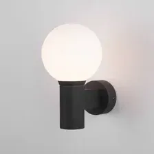 Светильник уличный настенный черный Sfera 35126/D