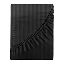 Простыня "Verossa" Stripe На Резинке 180/200/30 борт 30 Black 784510