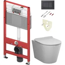 Унитаз подвесной AM.PM Sunny Flashclean C85C1701SC + TECE 9400414