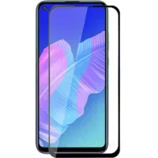 Защитное стекло CASE 3D для Huawei P40 lite E / Y7P / Honor 9C (черный глянец)
