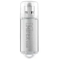 USB Flash Mirex Unit Silver 32GB [13600-FMUUSI32]