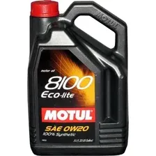 Моторное масло Motul 8100 Eco-lite 0W20 5л