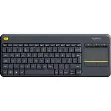 Клавиатура Logitech K400 Plus 920-007145 (черный, нет кириллицы)