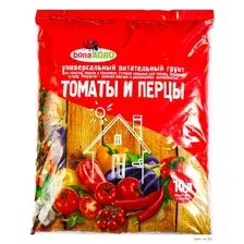 Грунт питательный "Для томатов и перцев" (10 л)