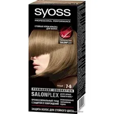 Крем-краска для волос Syoss Salonplex Permanent Coloration 7-6 русый