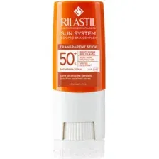 Rilastil SUN SYSTEM Прозрачный стик для чувствительных зон SPF50+, 8,5 мл
