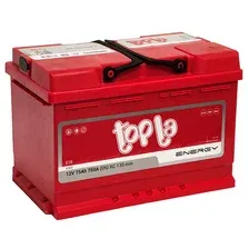 Аккумулятор - TOPLA Energy 75A/h (R+) 750А 278х175х190мм (TOP75R.L3.NRG / 108275)