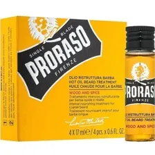 Масло для бороды Proraso Wood and Spice, 4х17 мл