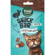 Triol Snack Bar Мини-подушечки с начинкой из кролика 30 г