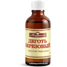 Масло Mirrolla Масло косметическое Mirrolla Деготь березовый 100 мл