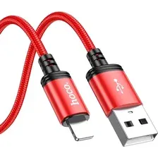 Кабель Hoco X89 USB Type-A - Lightning (1 м, красный)