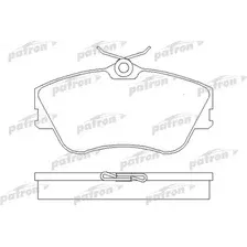 Тормозные колодки дисковые передняя ось PATRON PBP970