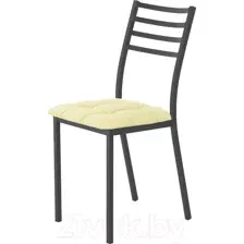 Стул AMC Comfort 4К1.15 (кожзам светло-желтый/черный)