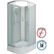 Душевая кабина Niagara NG-33084-14RBK 100x80 (матовое стекло)