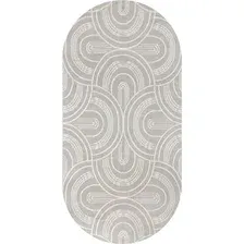 Ковер для жилой комнаты Safyun Bravo SN550-BEIGE-OVAL (0.8x1.5)