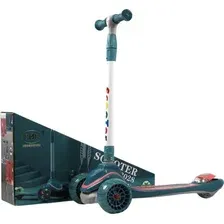 Самокат детский RiverToys HB-606 (зеленый)